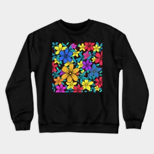 vintage flower pattern Crewneck Sweatshirt